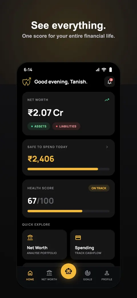 See everything. One score for your entire financial life.